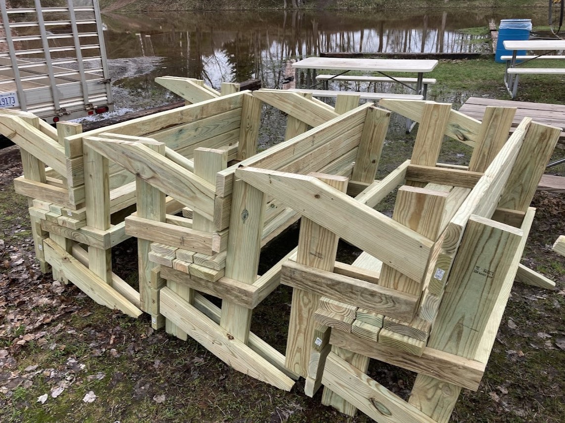Eagle Scout benches